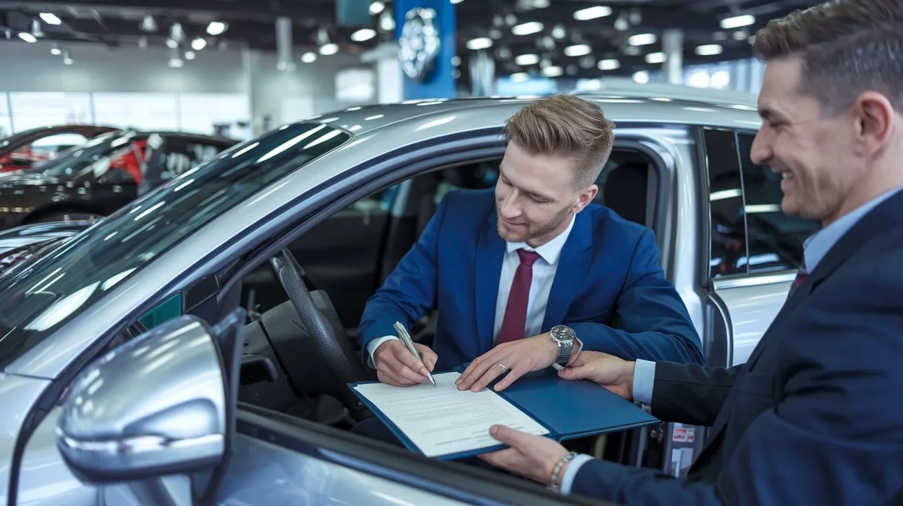 Signing car purchase documents - no return law in Washington State