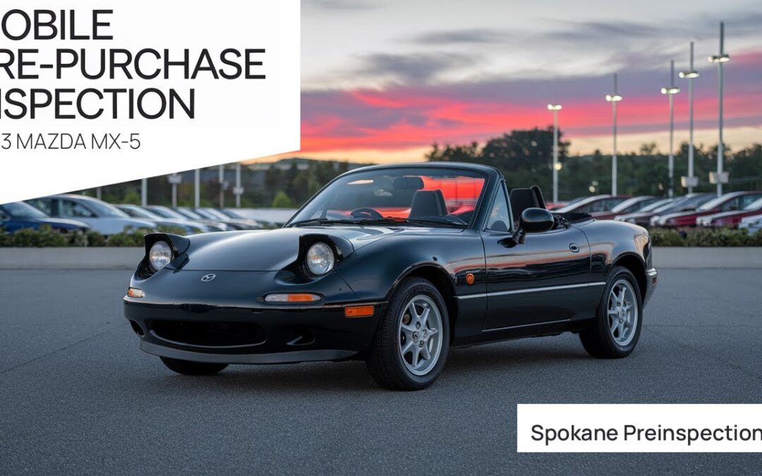 Mobile Pre-Purchase Inspection of 1993 Mazda Miata/MX-5